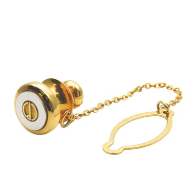 【中古】 ダンヒル タイピン メタル ゴールド アクセサリー おしゃれ メッキ メンズ 男性 Dunhill