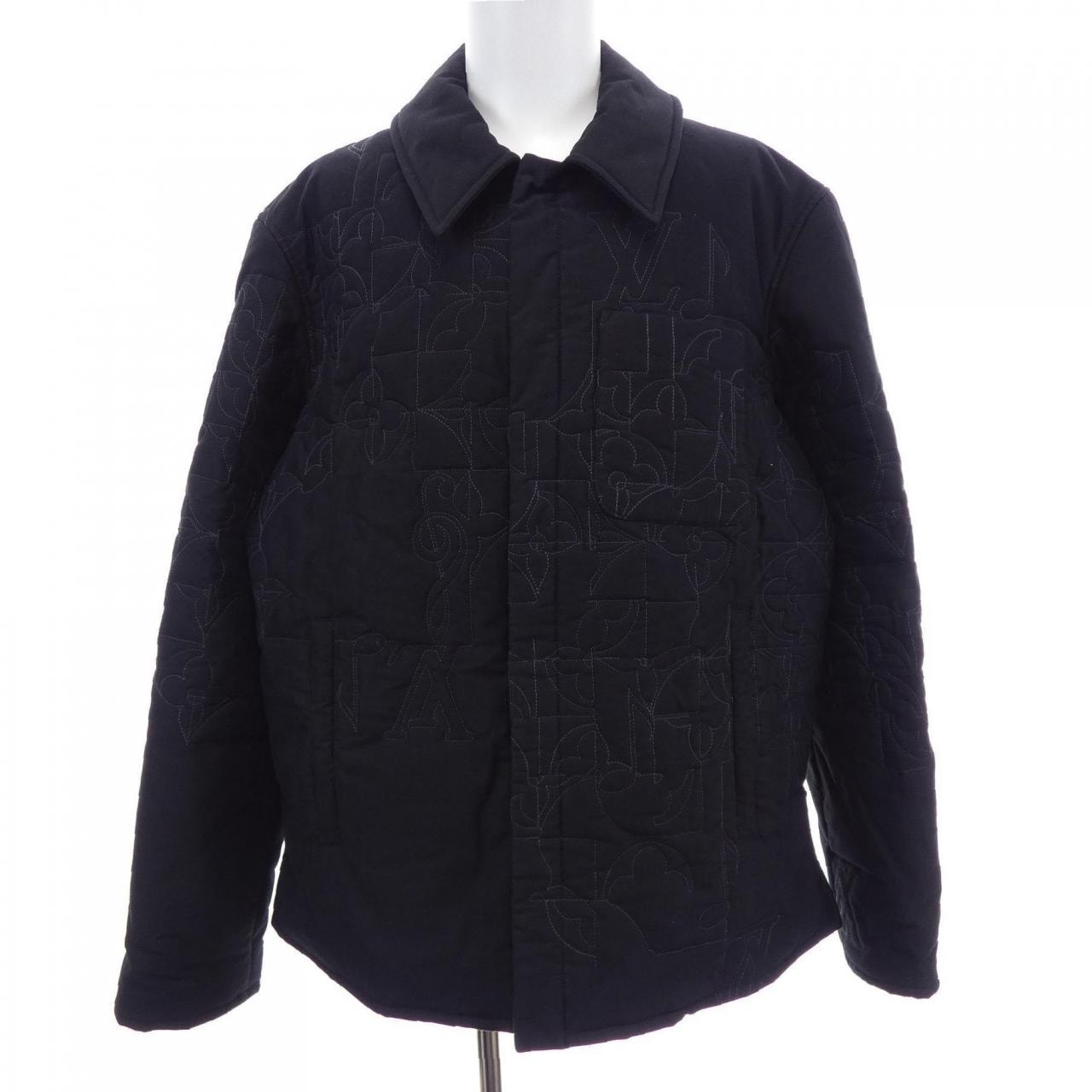 ルイヴィトン LOUIS VUITTON LVミュージックラインエンブロイダードキルテッドオーバーシャツ HOB08WSS9 ジャケット