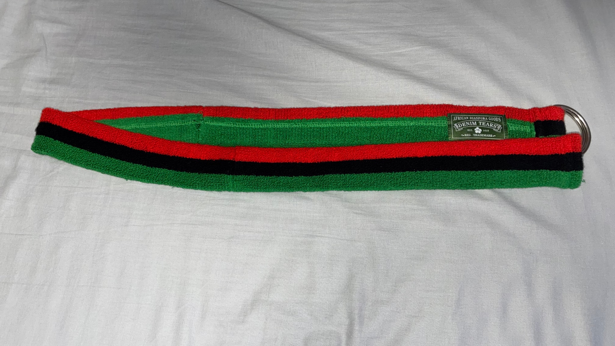 DENIM TEARS Headband Belt "Multi"