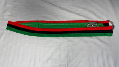 DENIM TEARS Headband Belt "Multi"