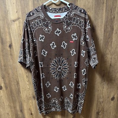 Supreme Small Box Tee "Bandana Brown"(21SS)