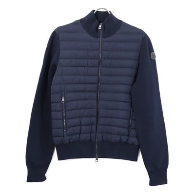 モンクレール 【美品】G10919B50600 CARDIGAN TRICOT ニット/ダウン切替 ジップアップ ジャケット M