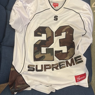 Supreme Perfect Season Football Jersey "White"