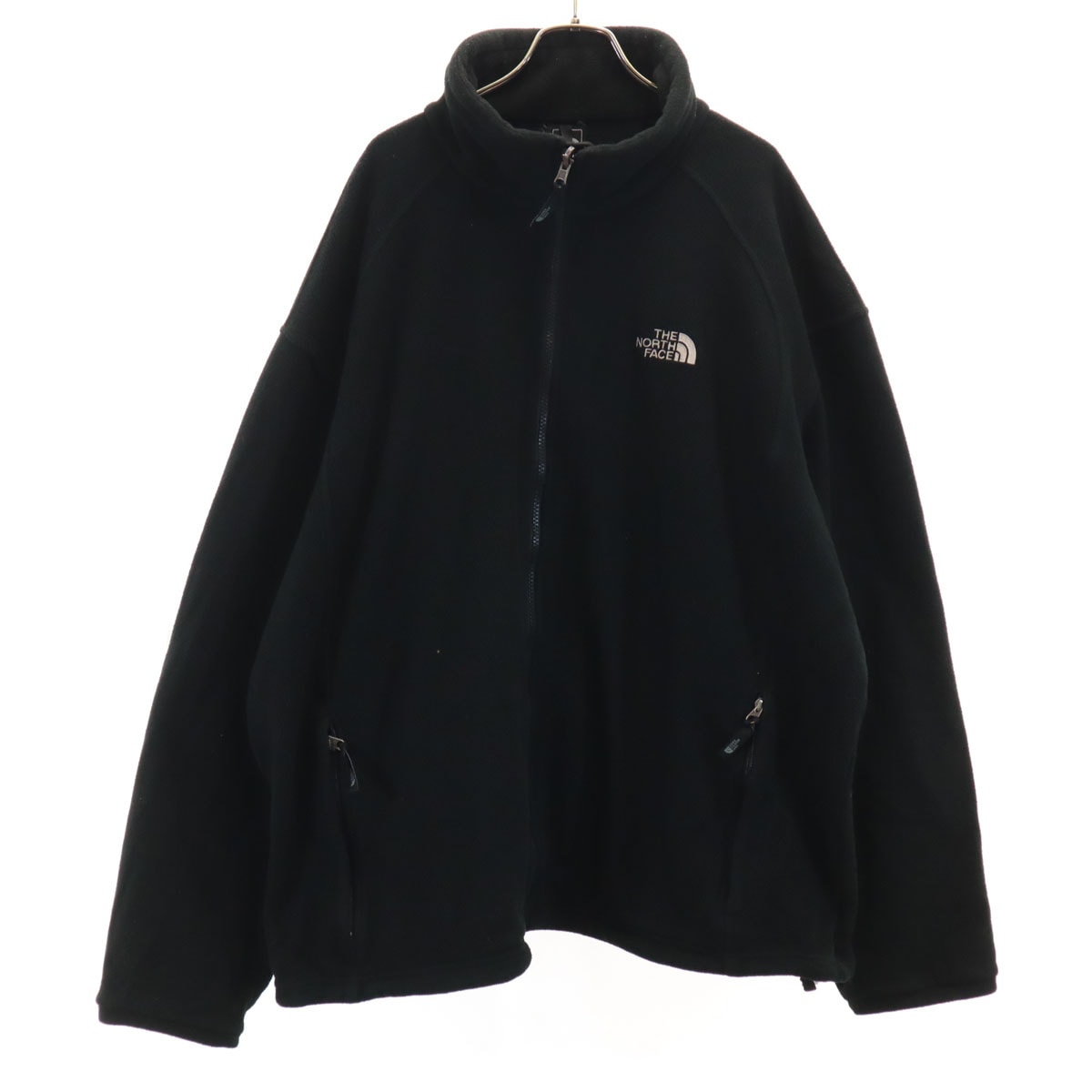 THE NORTH FACE ノースフェイス フリースジャケット XXL ブラック アウトドア」