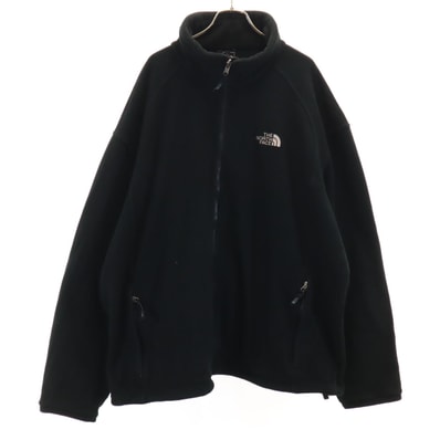 THE NORTH FACE ノースフェイス フリースジャケット XXL ブラック アウトドア」