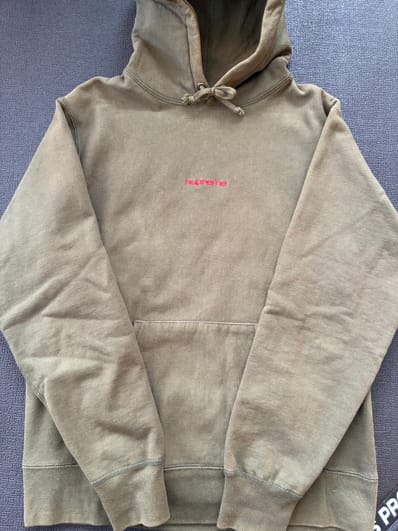 Supreme Compact Logo Hooded Sweatshirt シュプリーム パーカー Hooded フーディー