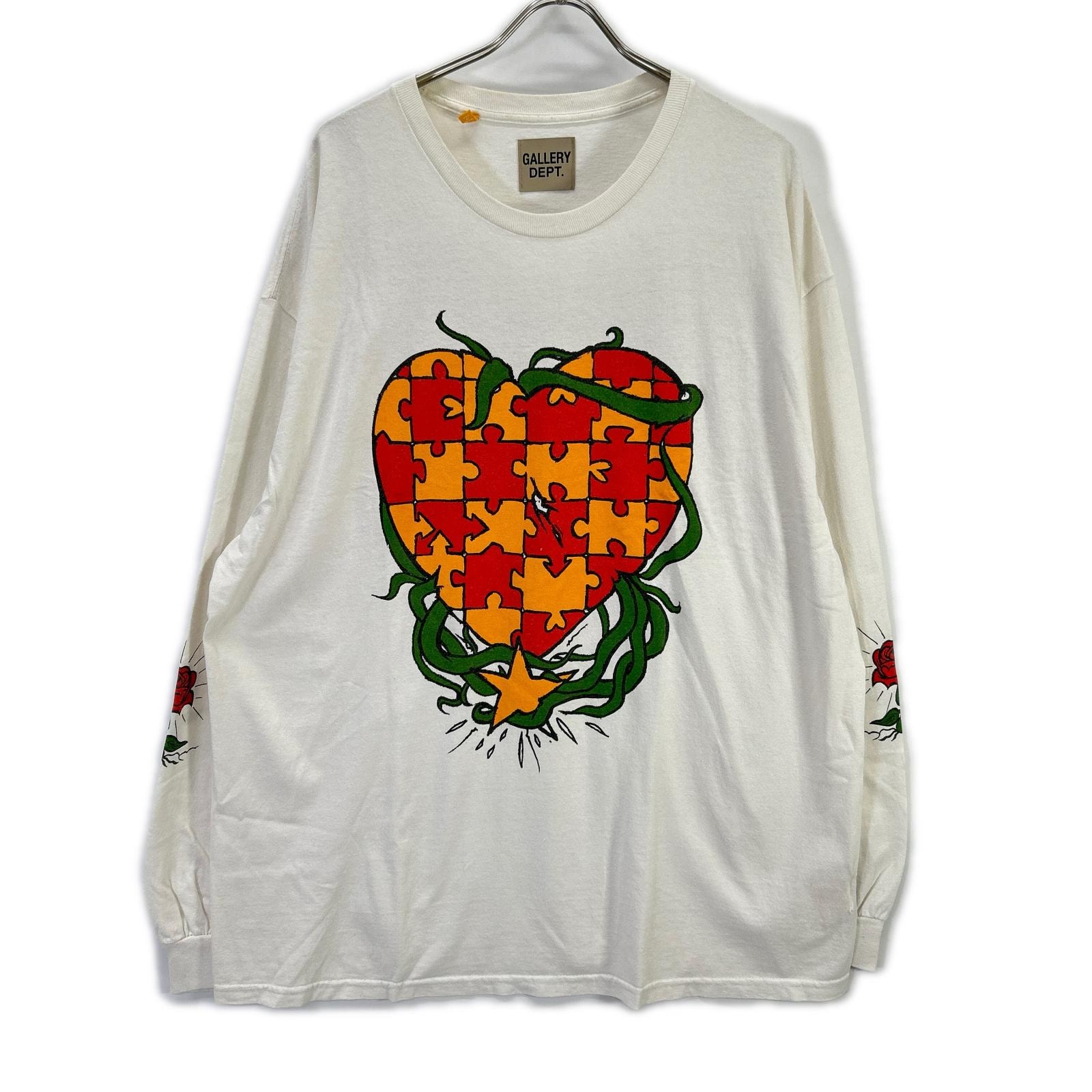 ギャラリーデプト パズルハートロングスリーブTシャツ XL