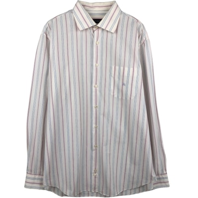 古着 バーバリー Burberry's LONDON 長袖 ストライプシャツ メンズL相当/eaa634897