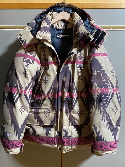 supreme ナバホ柄 ダウンジャケット