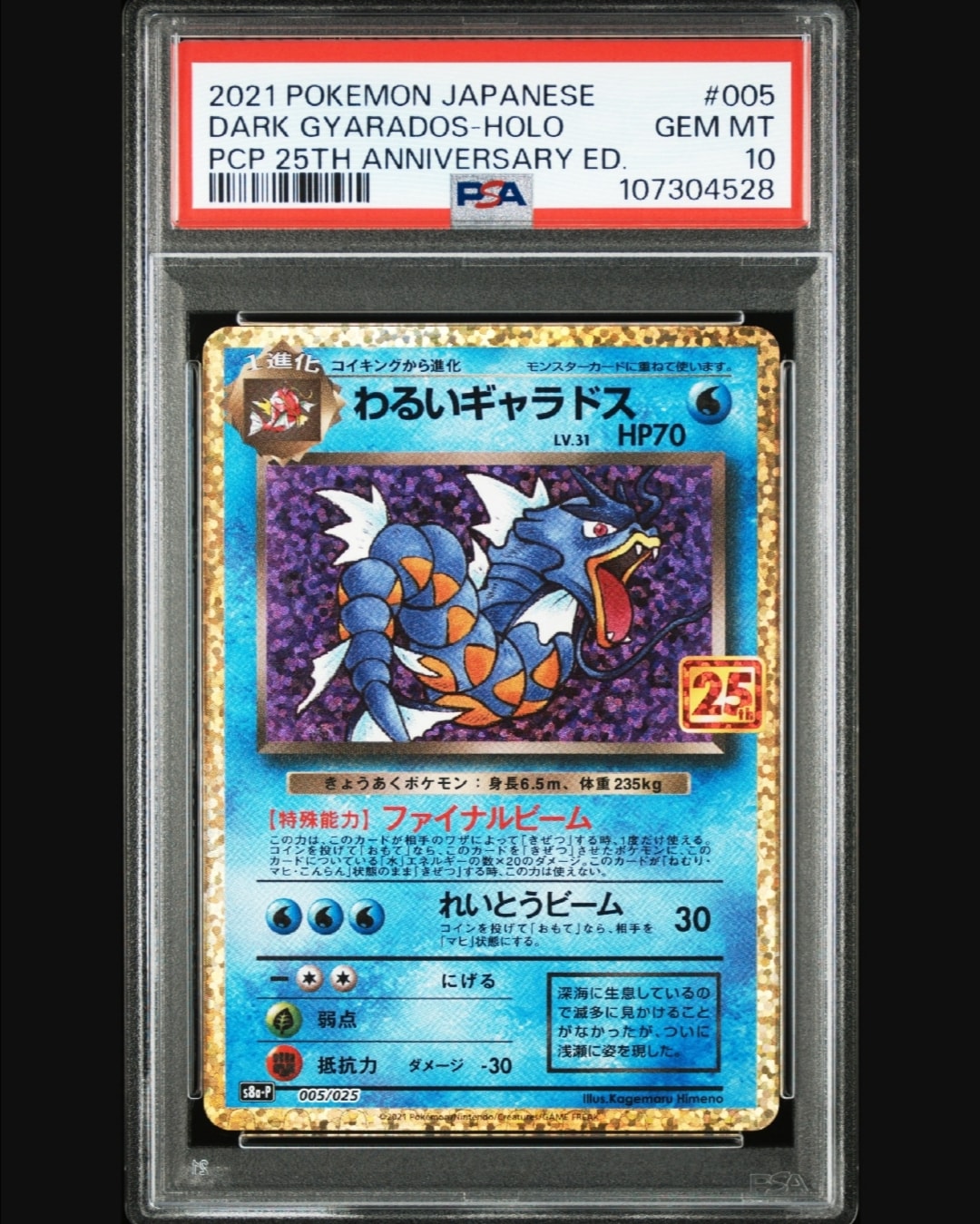 わるいギャラドス: プロモ[S8a-P 005/025](プロモカードパック 25th