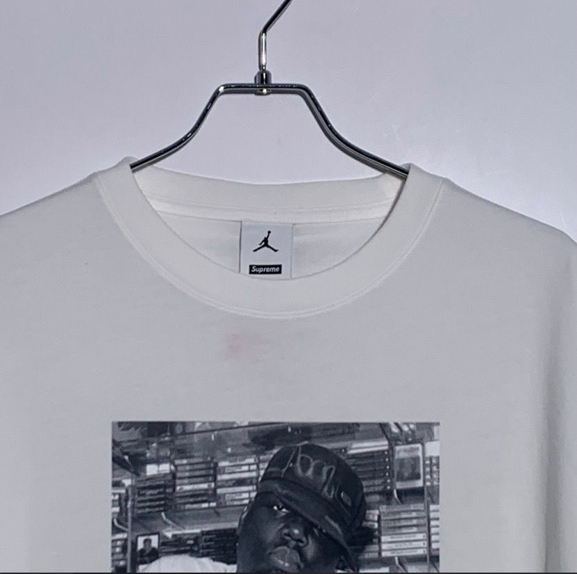 Supreme x Jordan Biggie S/S Top "White"