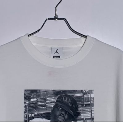 Supreme x Jordan Biggie S/S Top "White"