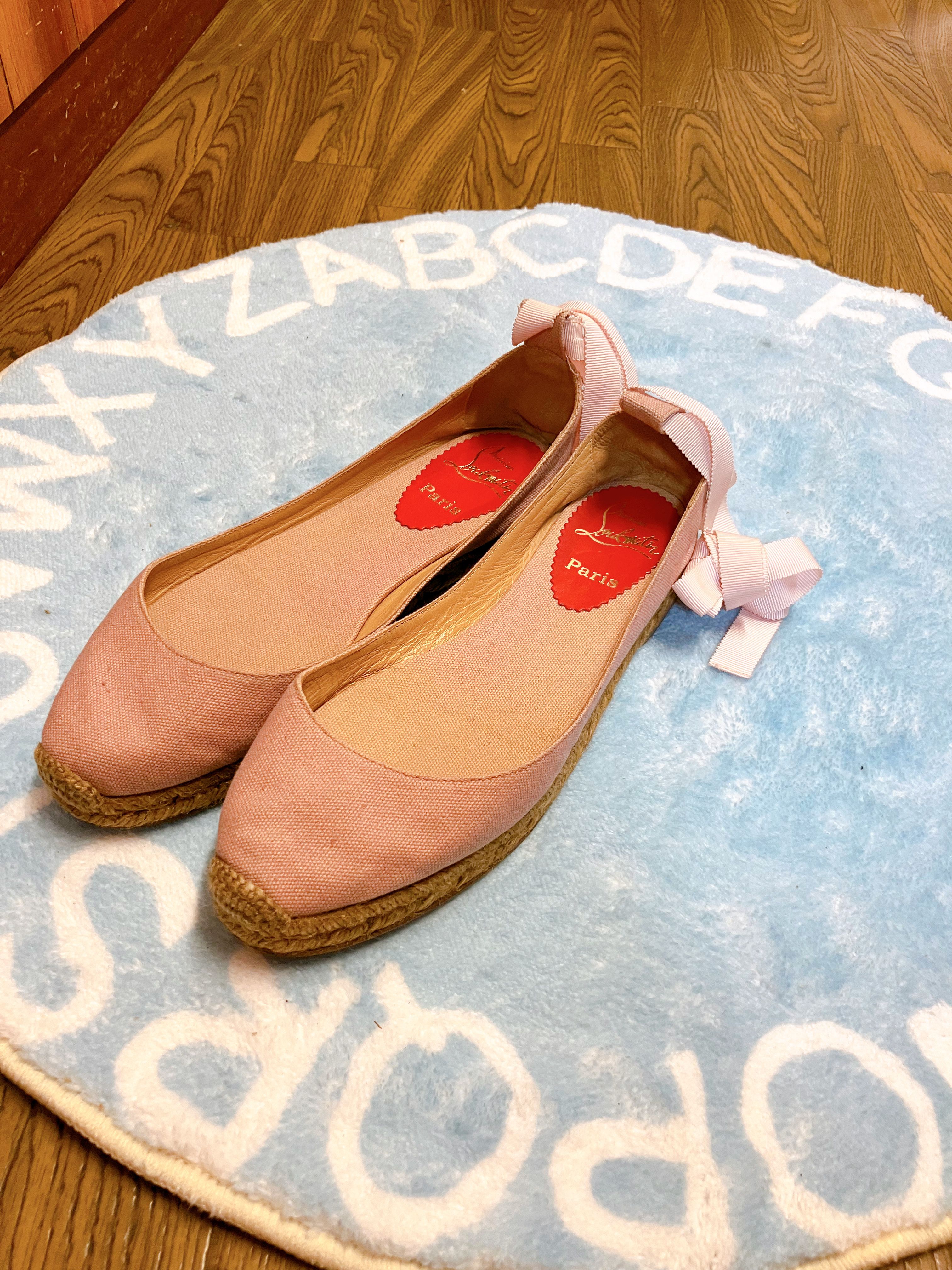 ルブタン♡編み上げエスパドリーユ