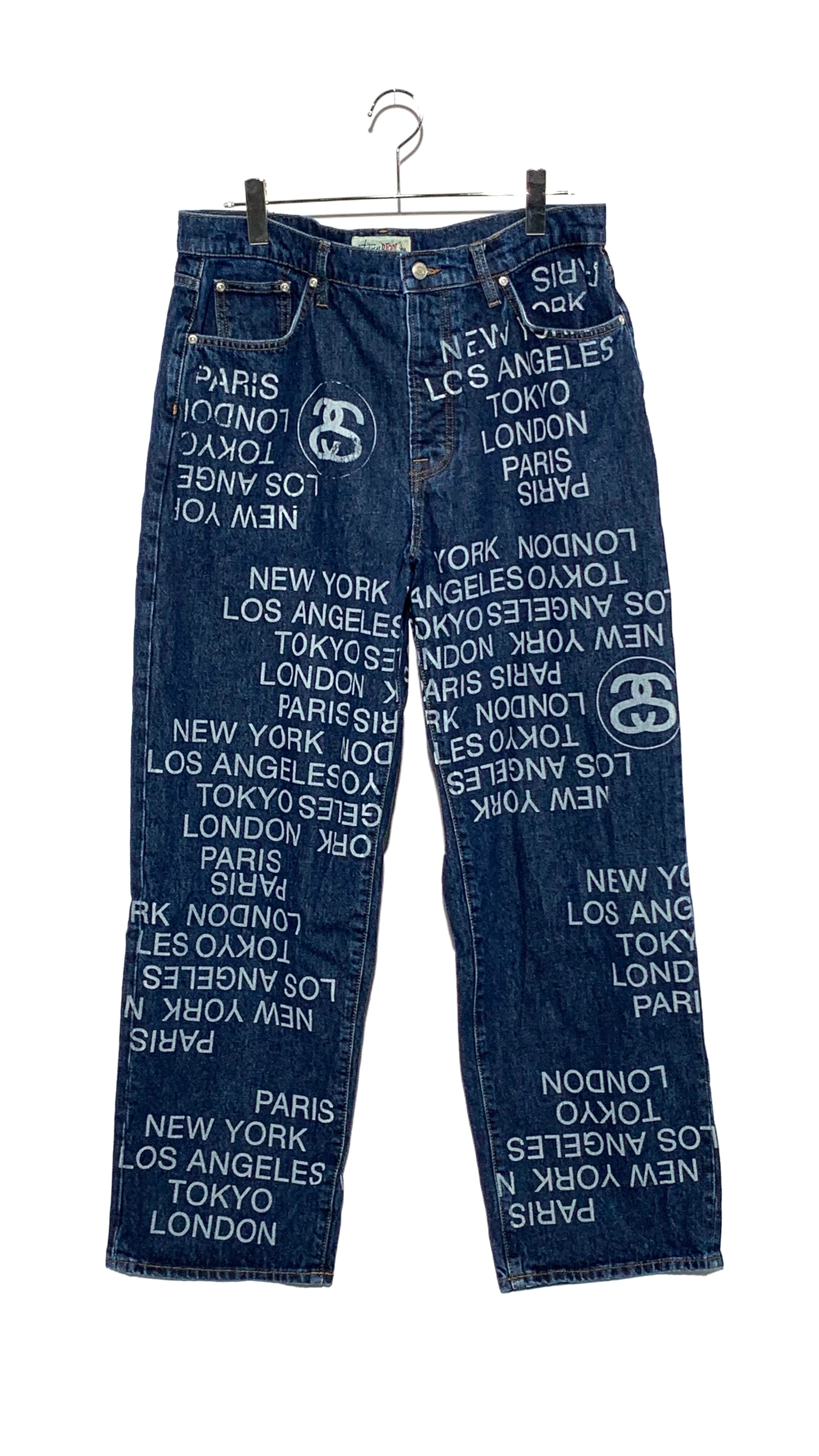 Stussy Big Ol' Jean City Link Denim "One Wash"