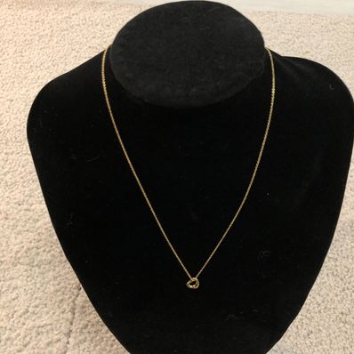 Tiffany & Co Open Heart Necklace "Gold"