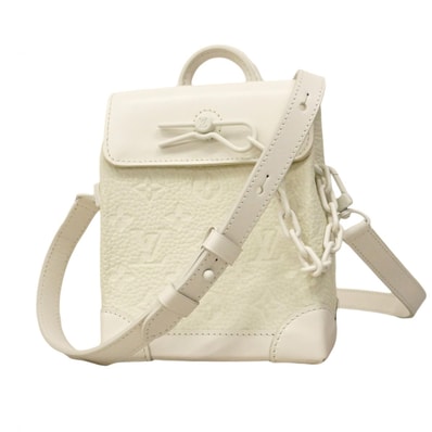 ★最終価格【6cd4933】ルイヴィトン ショルダーバッグ モノグラム・トリヨン ナノスティーマー M83053 ホワイト【中古】レディース