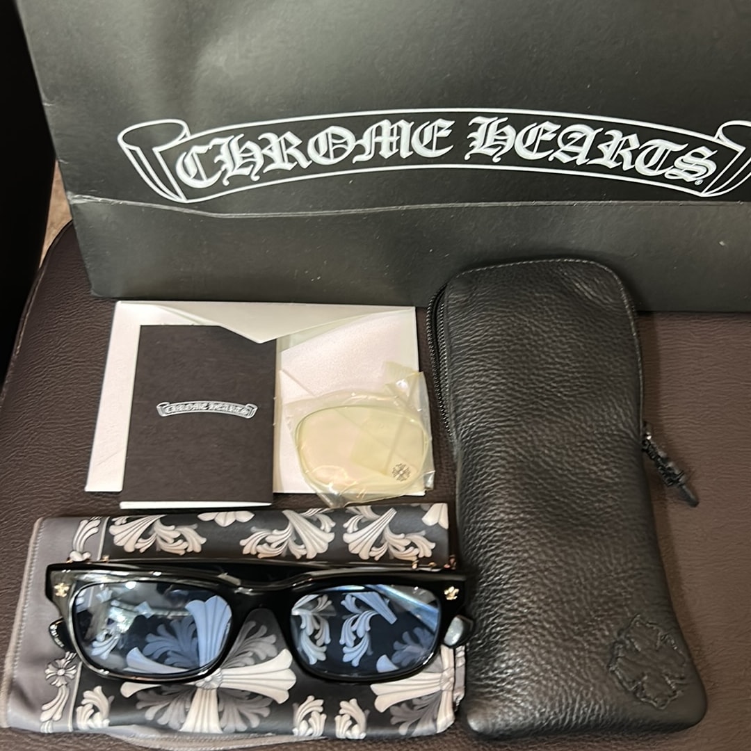 Chrome Hearts GITTIN ANY-A 52 Square "Black/Gold"