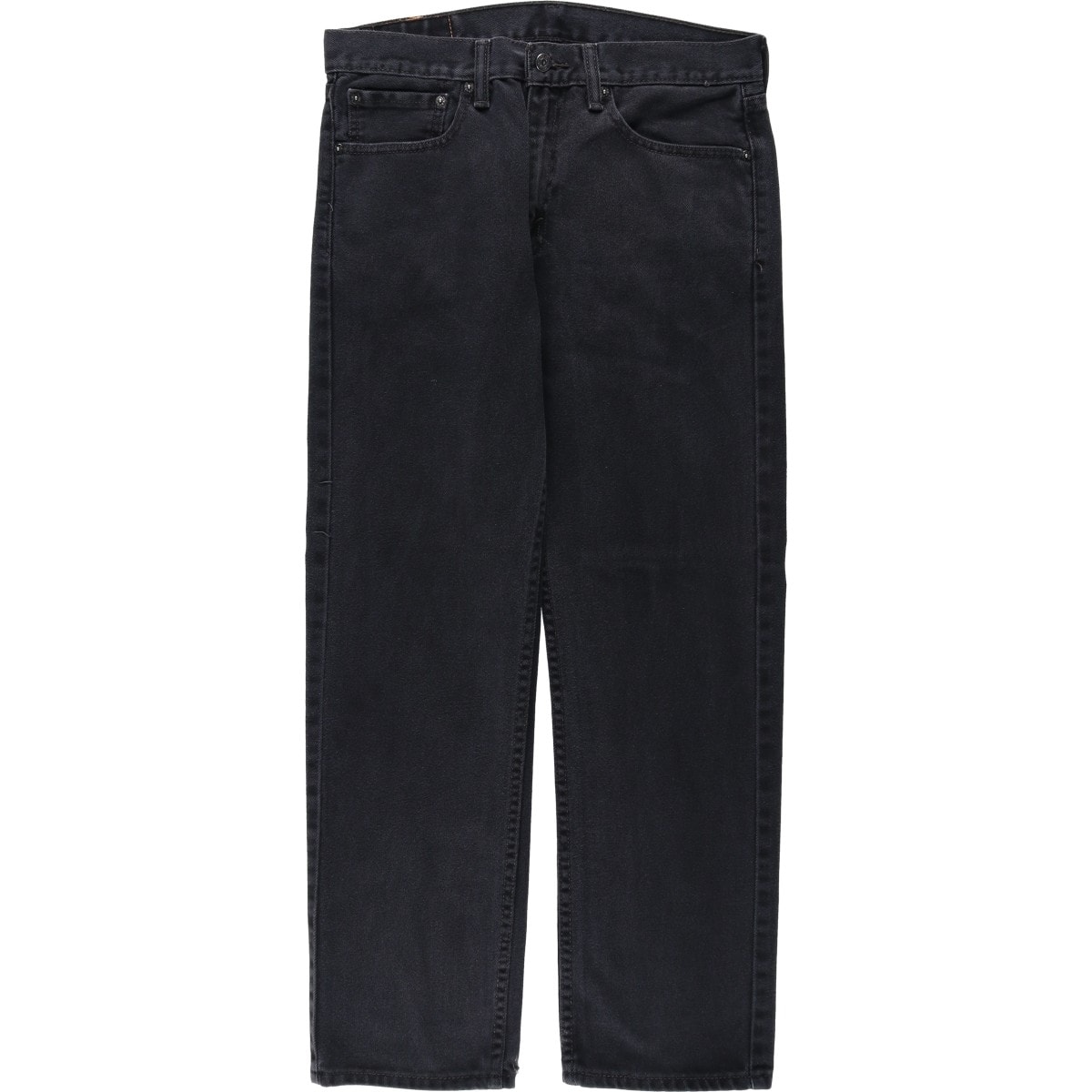 古着 リーバイス Levi's 505 ブラックデニム テーパードデニムパンツ メンズw34相当/eaa663645