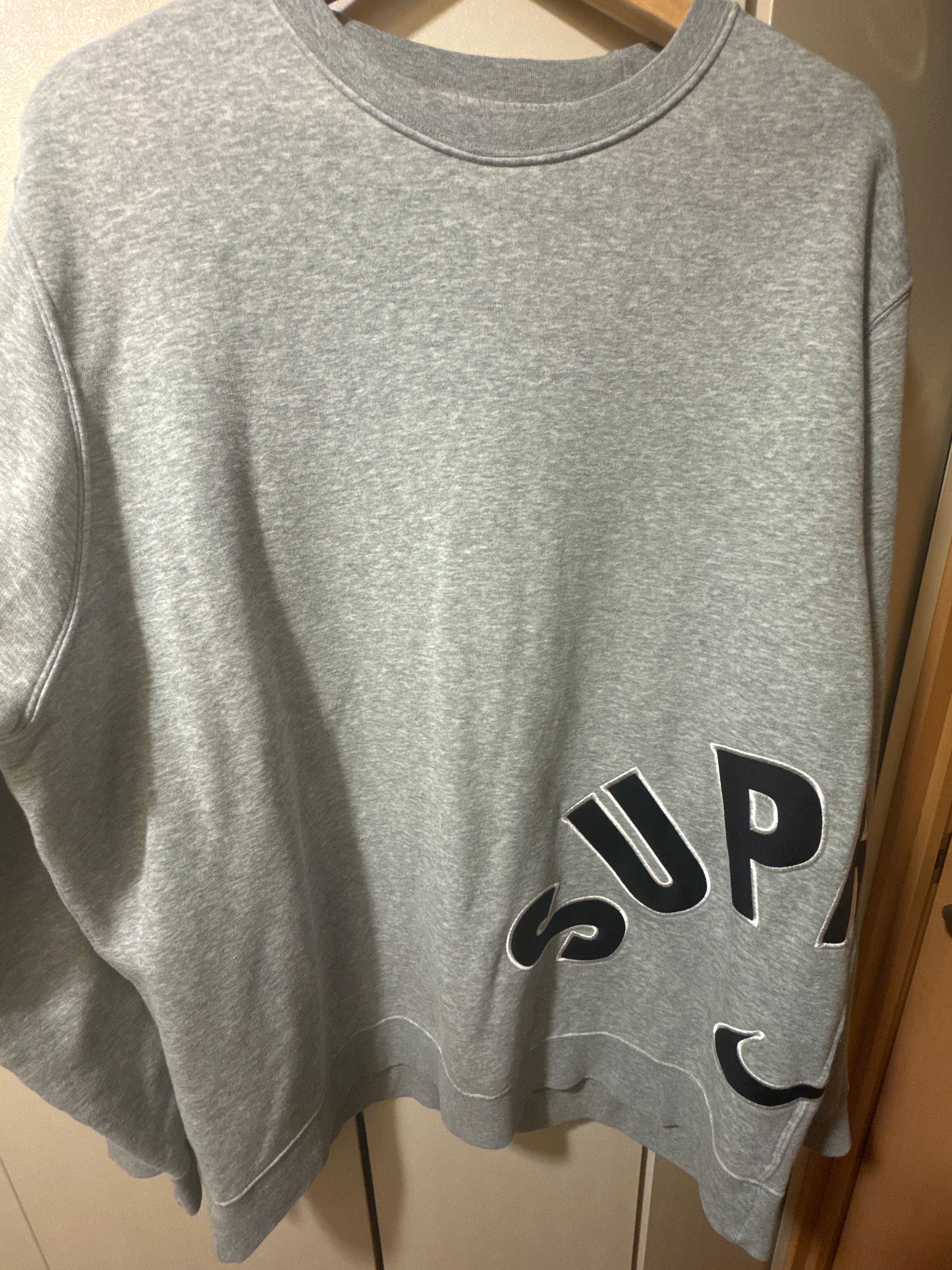 Supreme / Nike Arc Crewneck "Heather Grey"