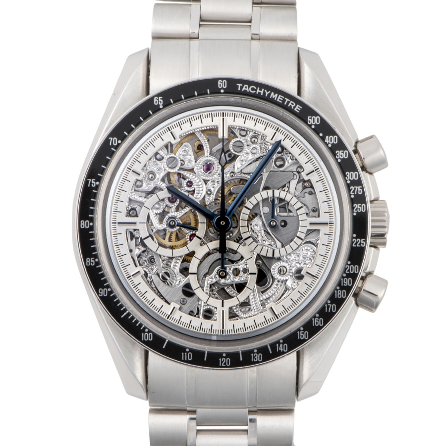 OMEGA オメガ スピードマスター アポロ11号25周年 プラチナ 3096.30.00 世界50本限定【中古】