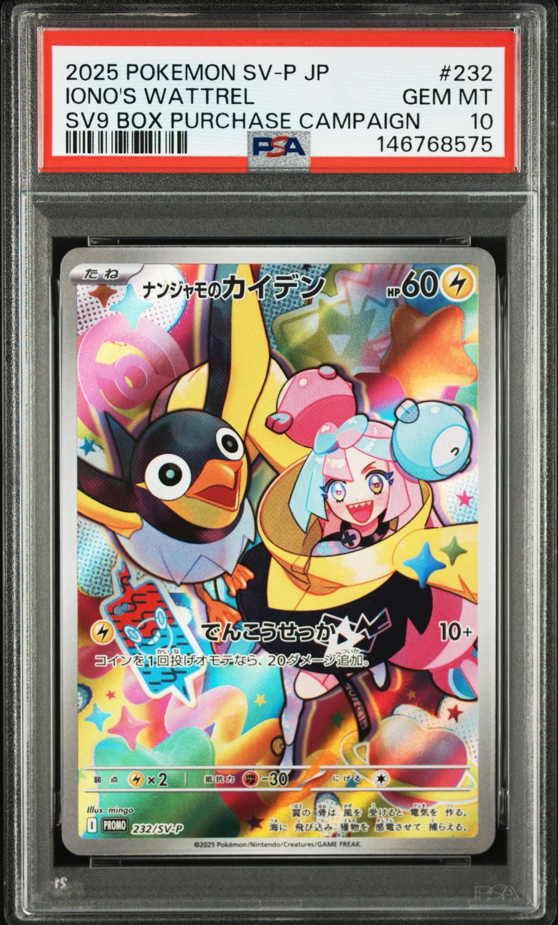 PSA10】マグマ団のグラードン: プロモ [S8a-P 011/025](プロモカード