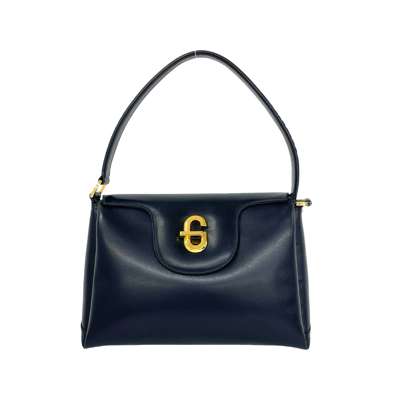 B (目立った傷や汚れなし)】GUCCI グッチ ロゴ金具 レザー