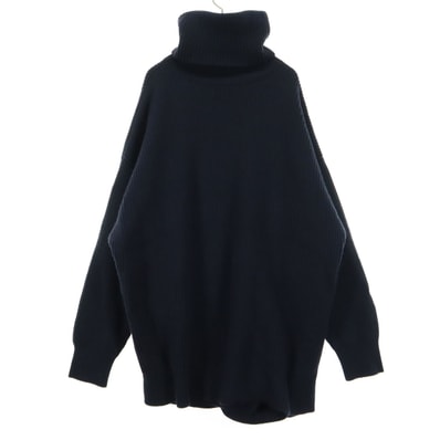 Mila Owen ミラオーウェン 長袖 タートルネック セーター ネイビー 09WNT184041