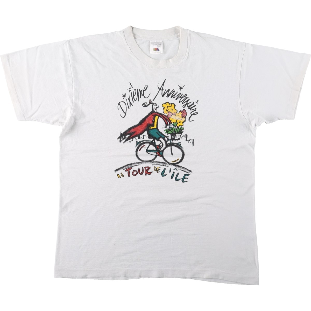 古着 90年代 フルーツオブザルーム FRUIT OF THE LOOM プリントTシャツ カナダ製 メンズL相当 ヴィンテージ/eaa667831