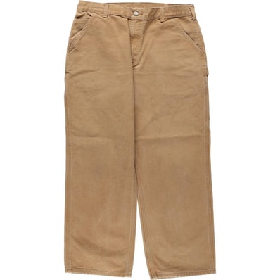 古着 カーハート Carhartt Original Dungaree Fit ダックペインターパンツ メンズw34相当/eaa639948