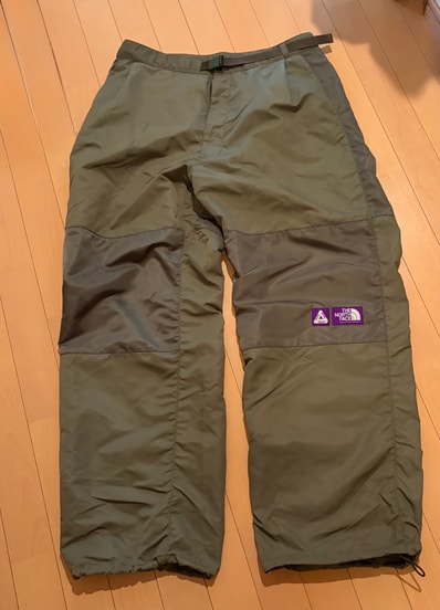 PALACE x The North Face Purple Label Mountain Wind Pants "Sage Green"