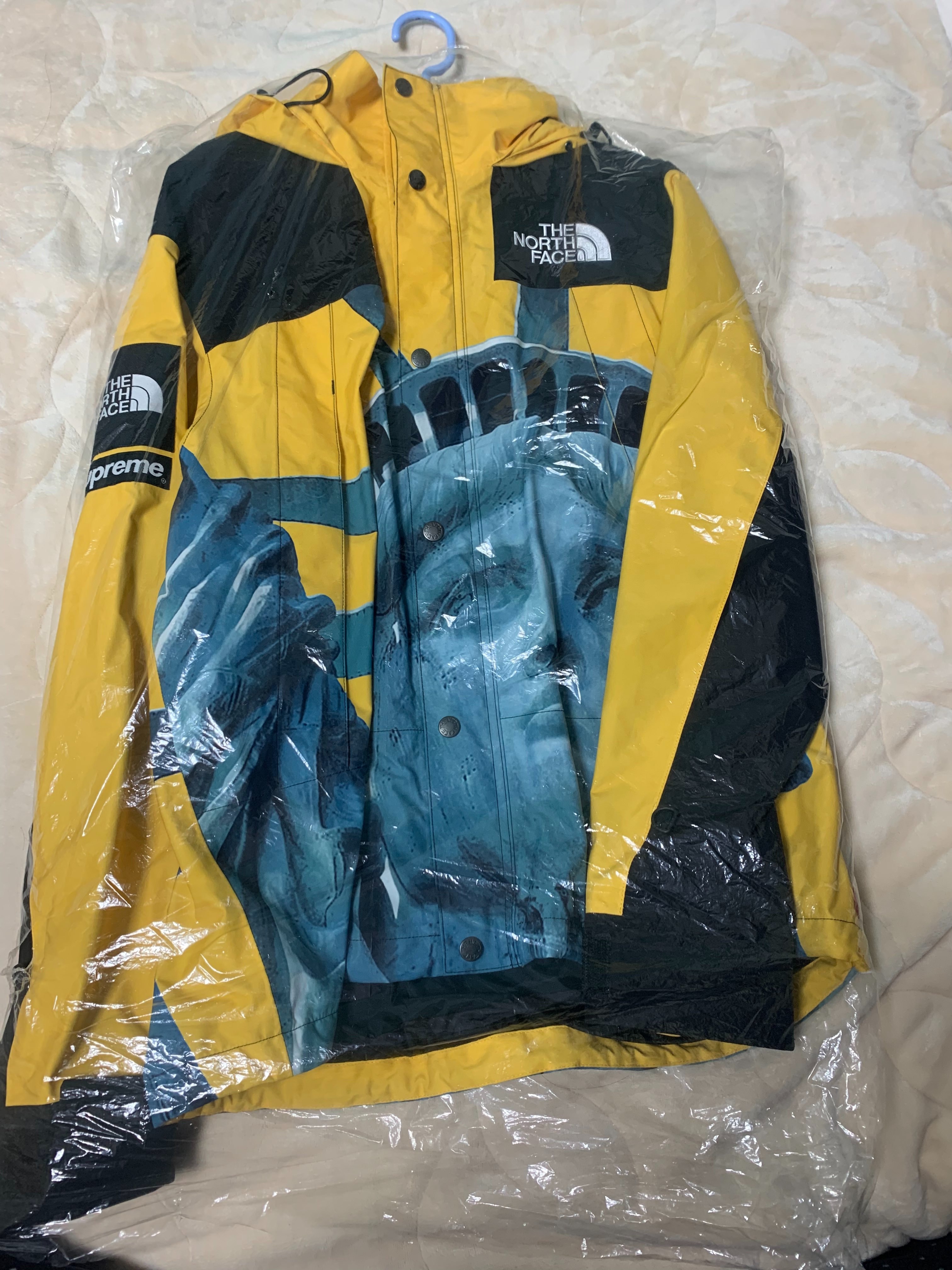 Supreme x The North Face Statue of Liberty Mountain Jacket "Yellow"