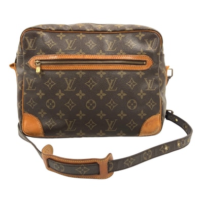 LOUIS VUITTON ルイヴィトン モノグラム ポトマック ショルダーバッグ M45285 ブラウン