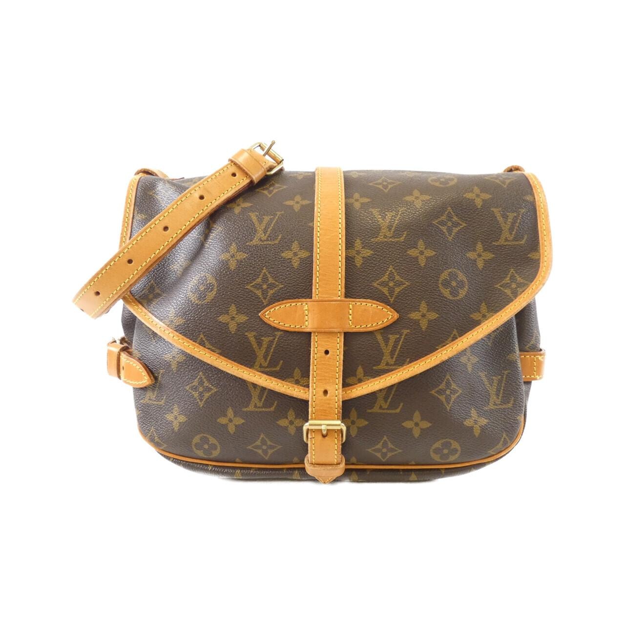 ルイヴィトン モノグラム ソミュール 30cm M42256 ショルダーバッグ