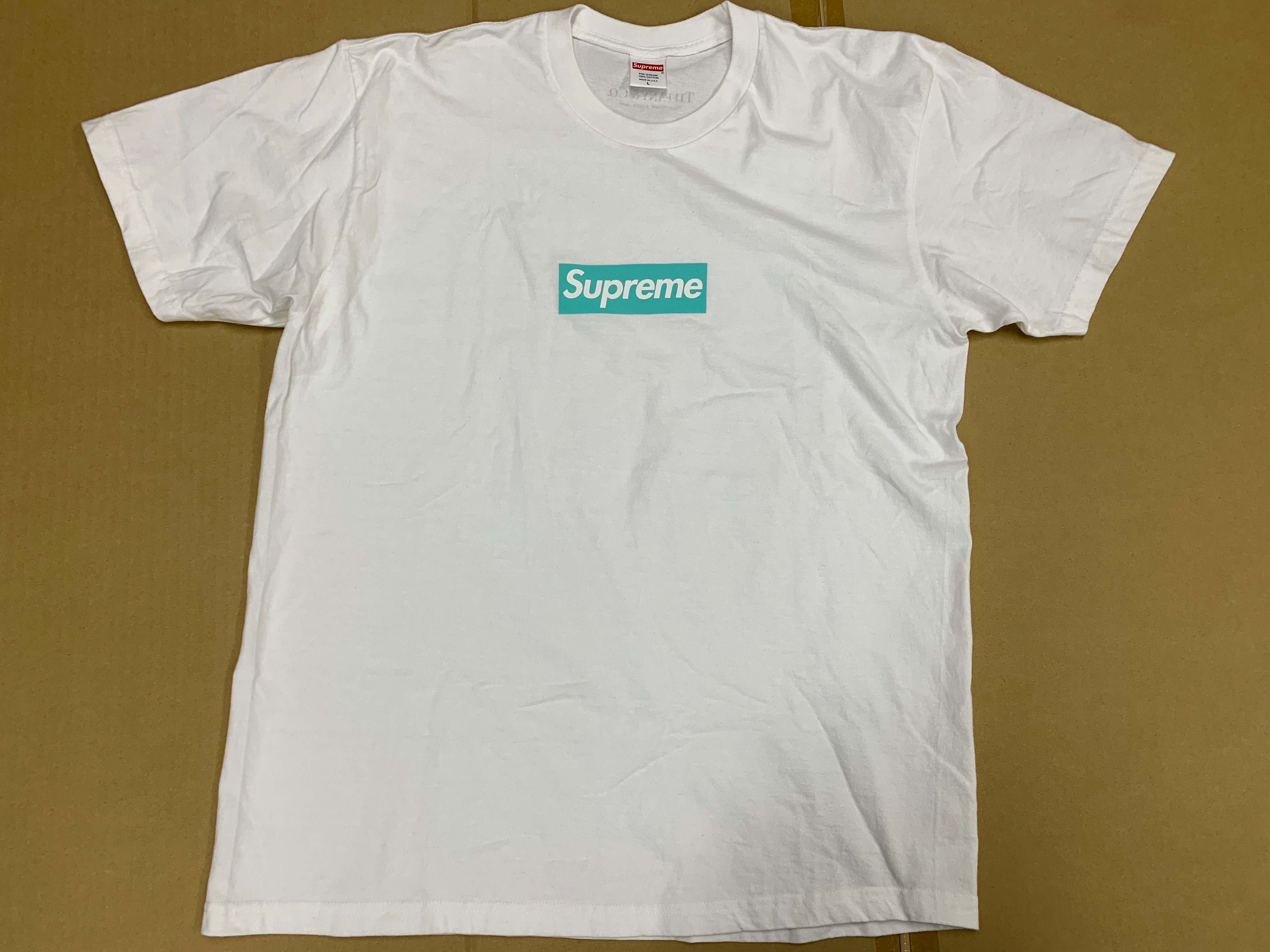 Supreme / Tiffany & Co. Box Logo Tee "White"