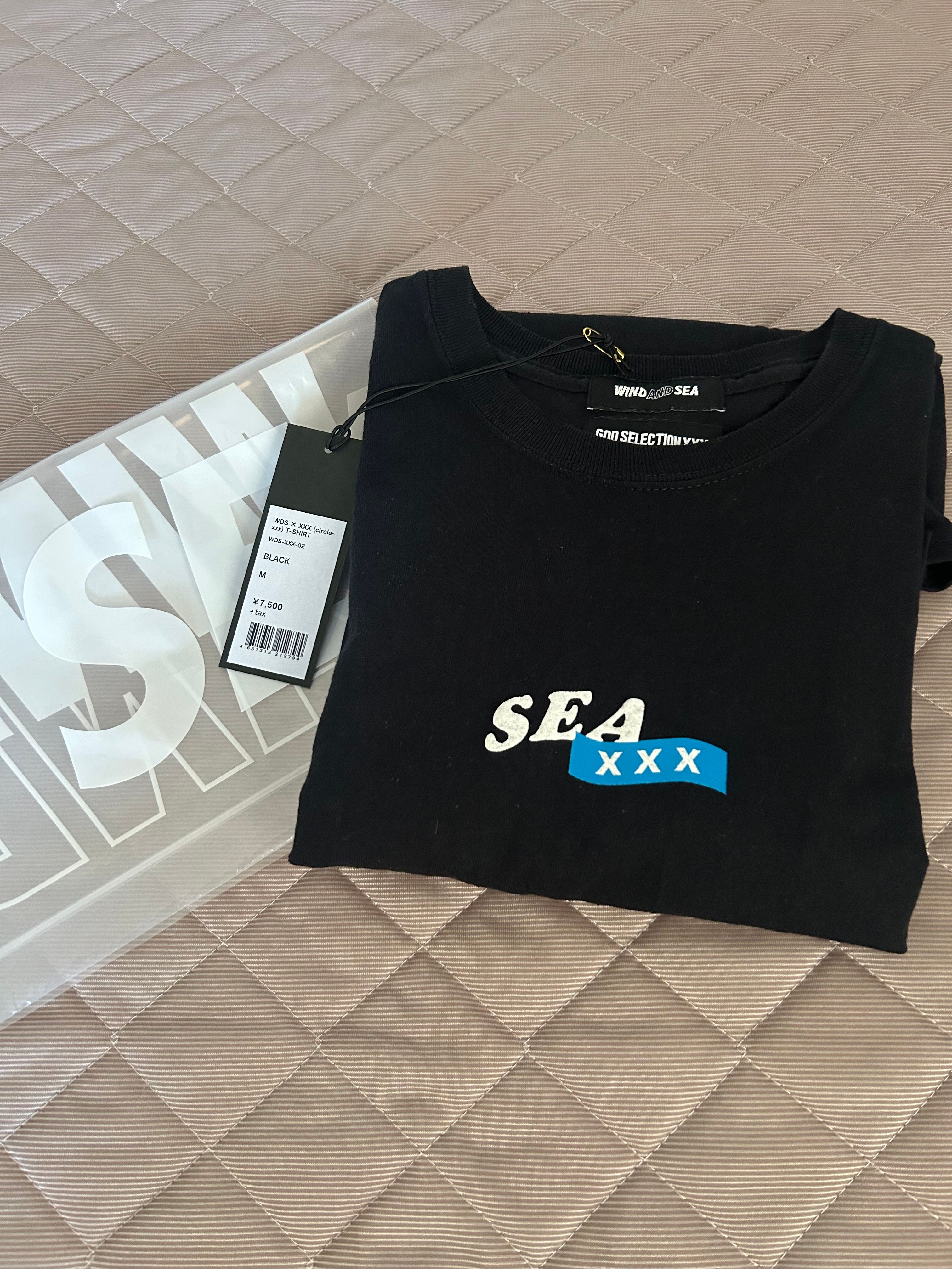 WIND AND SEA x XXX (CIRCLE-XXX) T-SHIRT "Black"