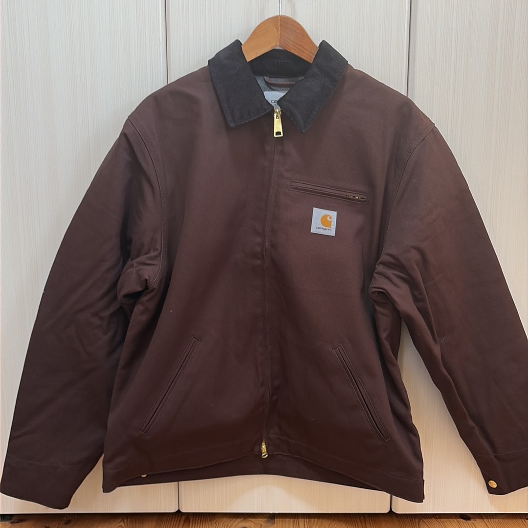 Carhartt WIP Detroit Jacket "Tobacco/Black(Rigid)"