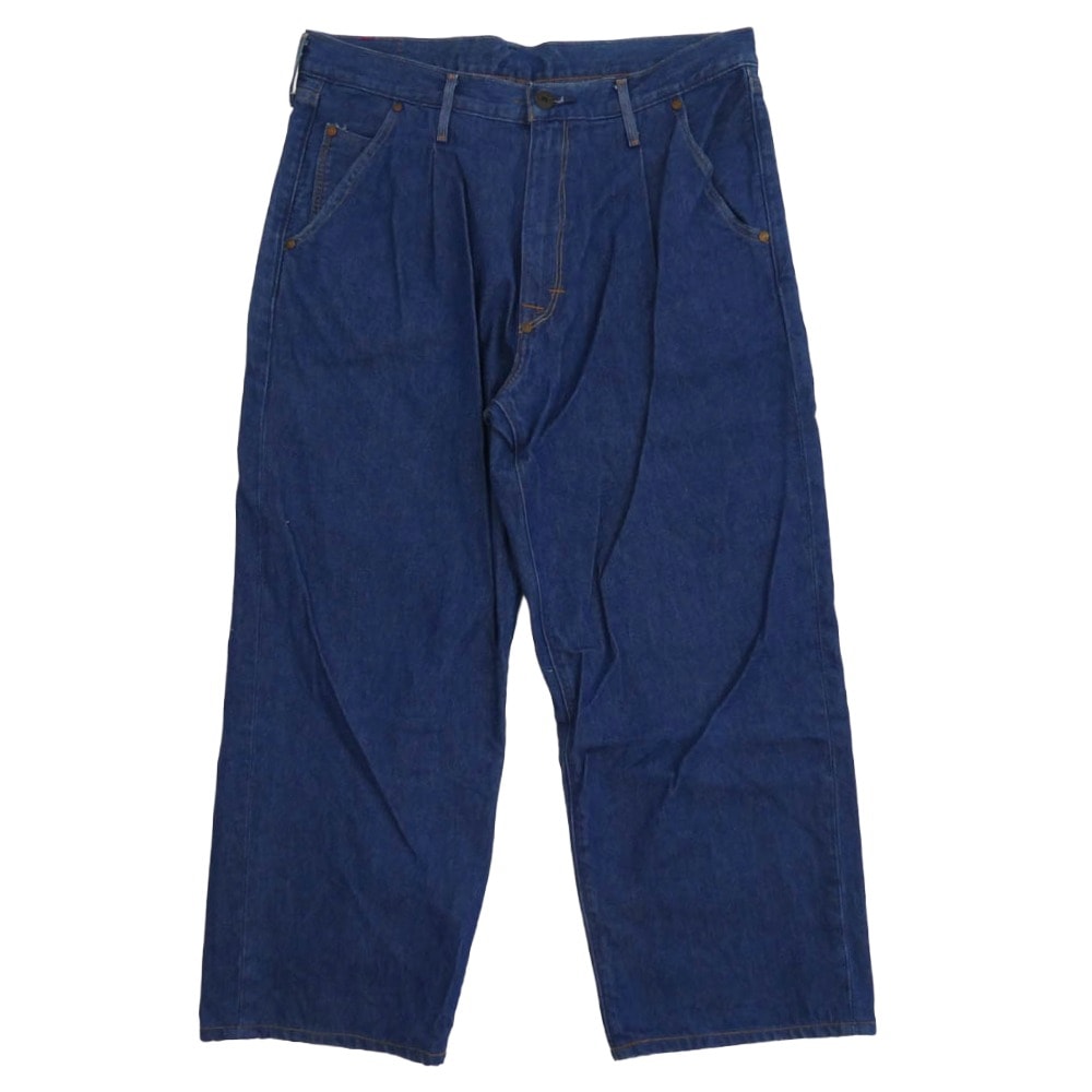 Levi's リーバイス デニムパンツ A2696-0001 RED レッド LOOSE TAPER TROUSER ルーズ テーパー トラウザー デニム パンツ インディゴブルー系 W33 L32【中古】
