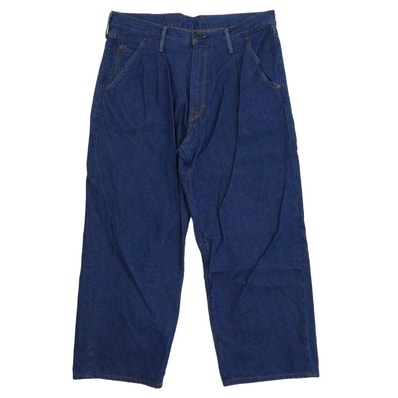 Levi's リーバイス デニムパンツ A2696-0001 RED レッド LOOSE TAPER TROUSER ルーズ テーパー トラウザー デニム パンツ インディゴブルー系 W33 L32【中古】