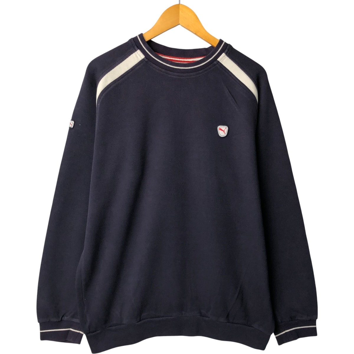 古着 プーマ PUMA ロゴスウェットシャツ トレーナー メンズL相当/eaa584332