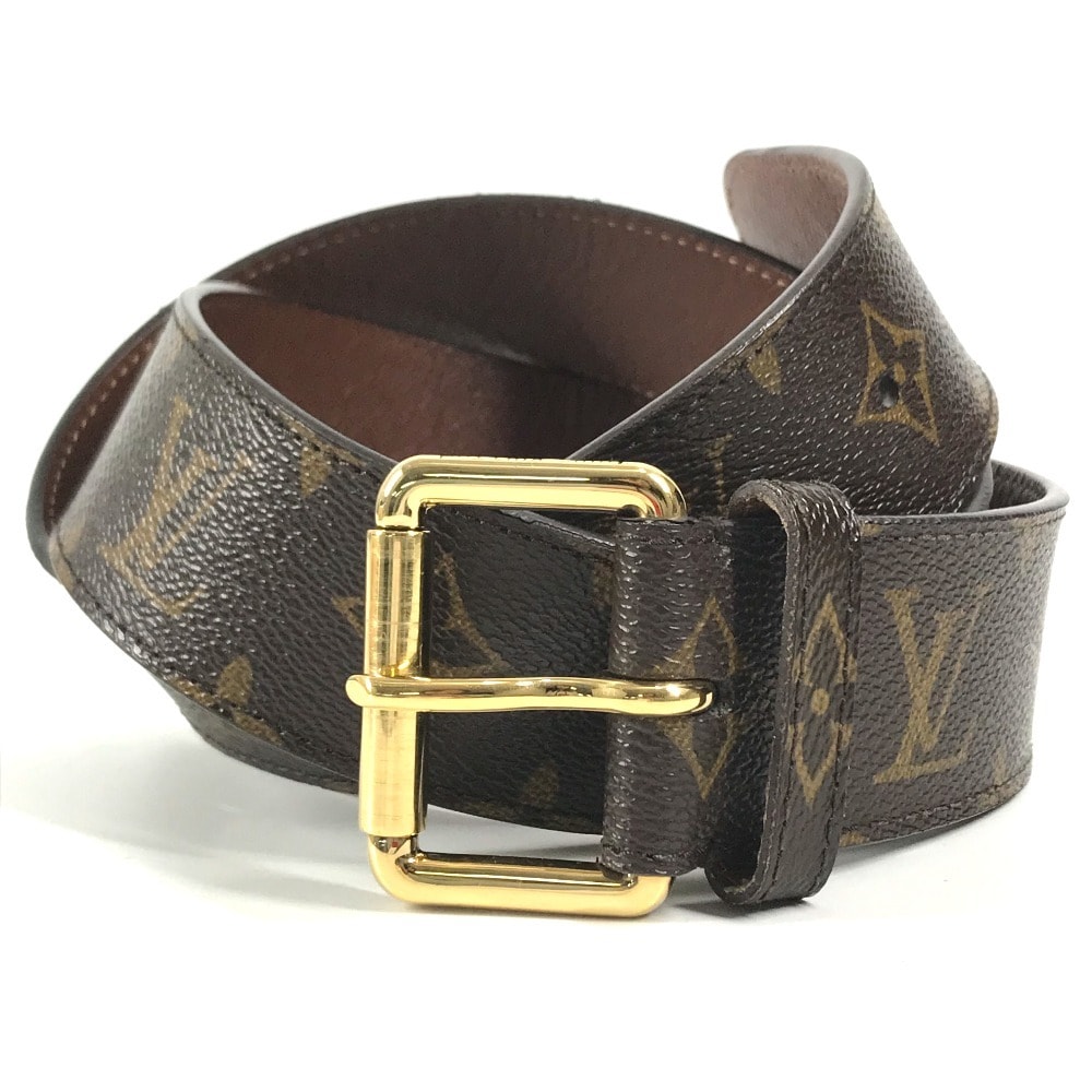 ルイヴィトン LOUIS VUITTON サンチュール ポシェット デュオ M9836V モノグラム ベルトのみ ベルト モノグラムキャンバス ブラウン