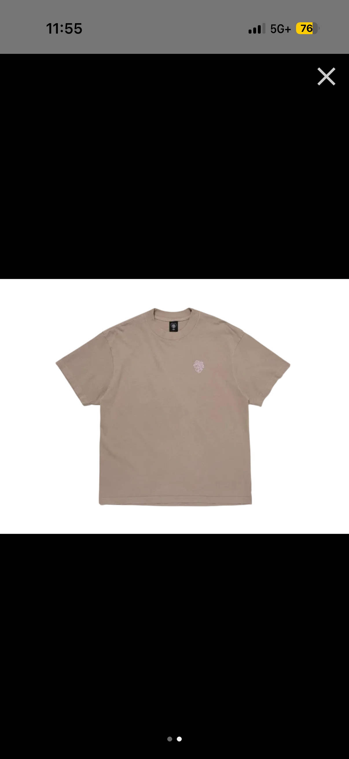 Girls Don't Cry OTSUMO PLAZA Exclusive Item GDC Neon T-shirt "Gray" / VERDY