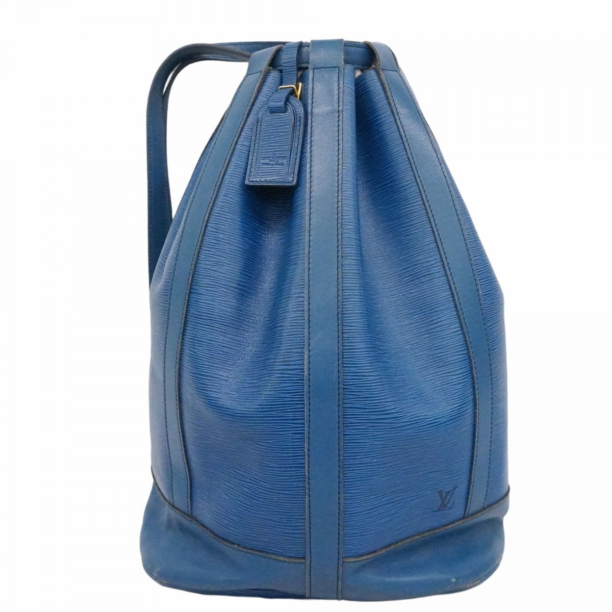 【6dd4074】ルイヴィトン ショルダーバッグ エピ ランドネGM M43085 トレドブルー【中古】レディース