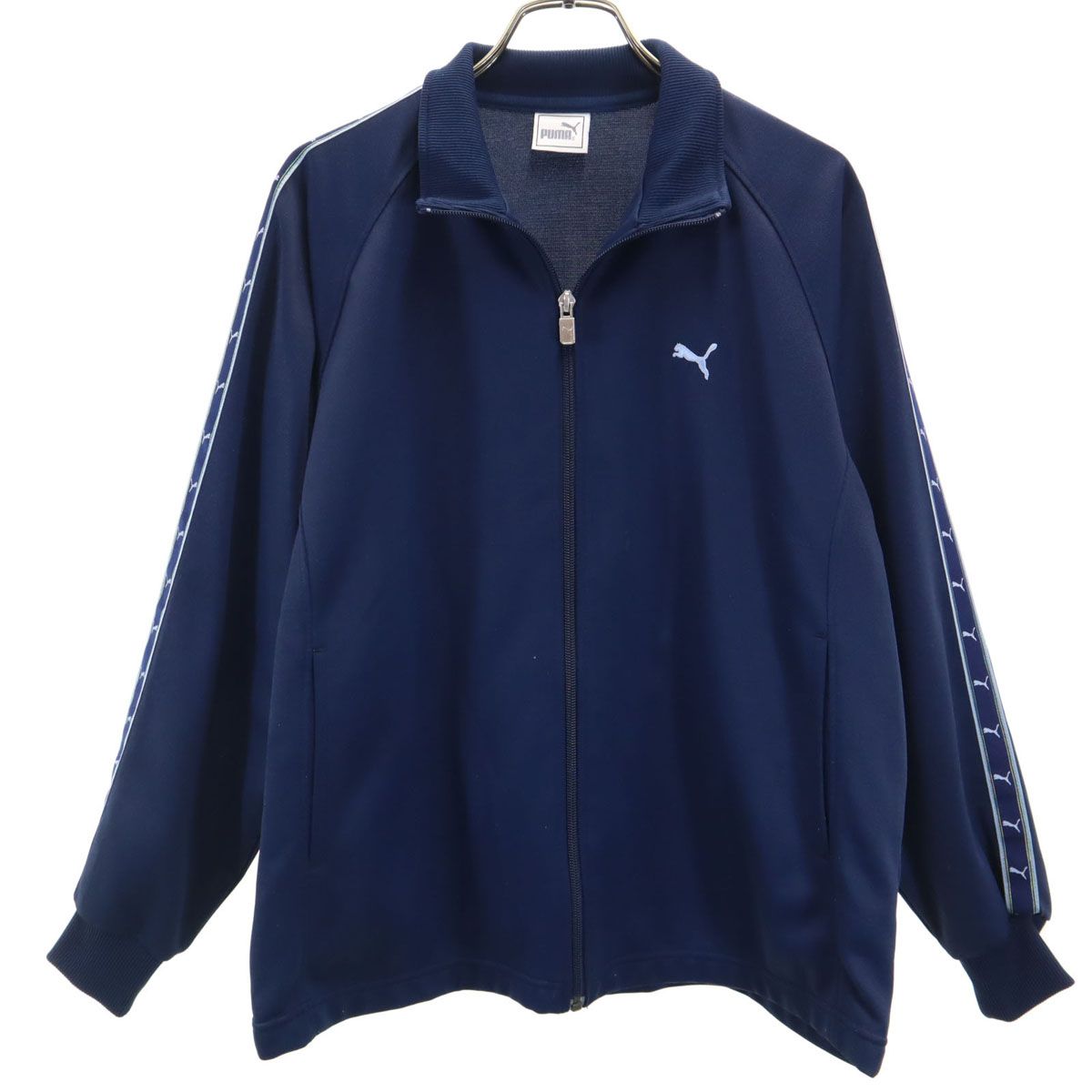 PUMA プーマ トラックジャケット M ネイビー ヒットユニオン ジャージ
