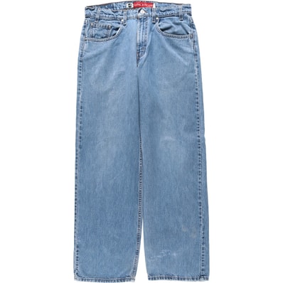 古着 リーバイス Levi's SILVER TAB シルバータブ LOOSE WIDE LEG テーパードデニムパンツ メンズw34相当/eaa632335