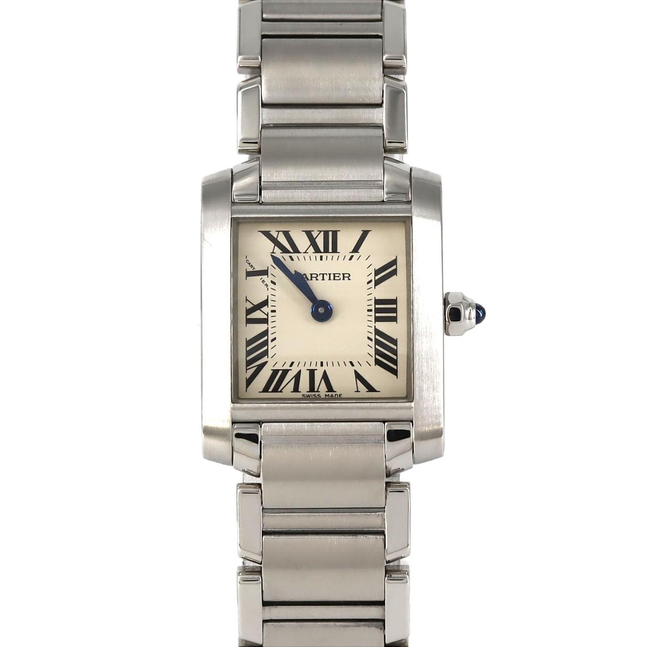 カルティエ タンクフランセーズSM W51008Q3 SS クォーツ