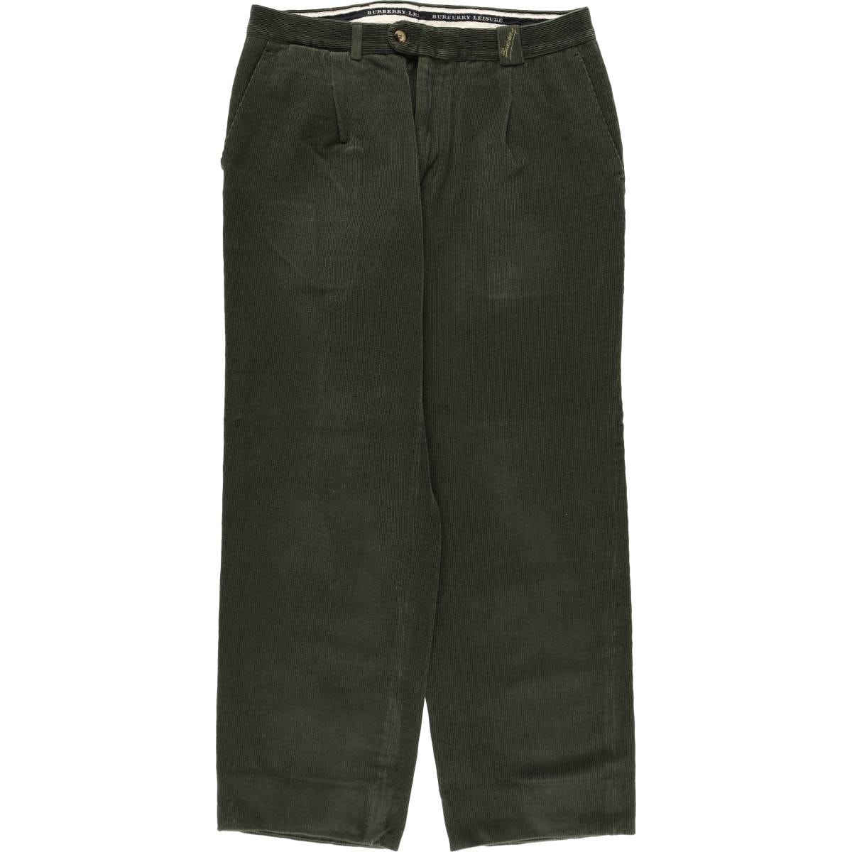 古着 バーバリー Burberry's BURBERRY LONDON ワンタック コーデュロイパンツ メンズw33相当/eaa627837