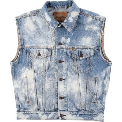 古着 リーバイス Levi's SIGNATURE カットオフ デニムベスト メンズM相当 フルボタン/eaa585829