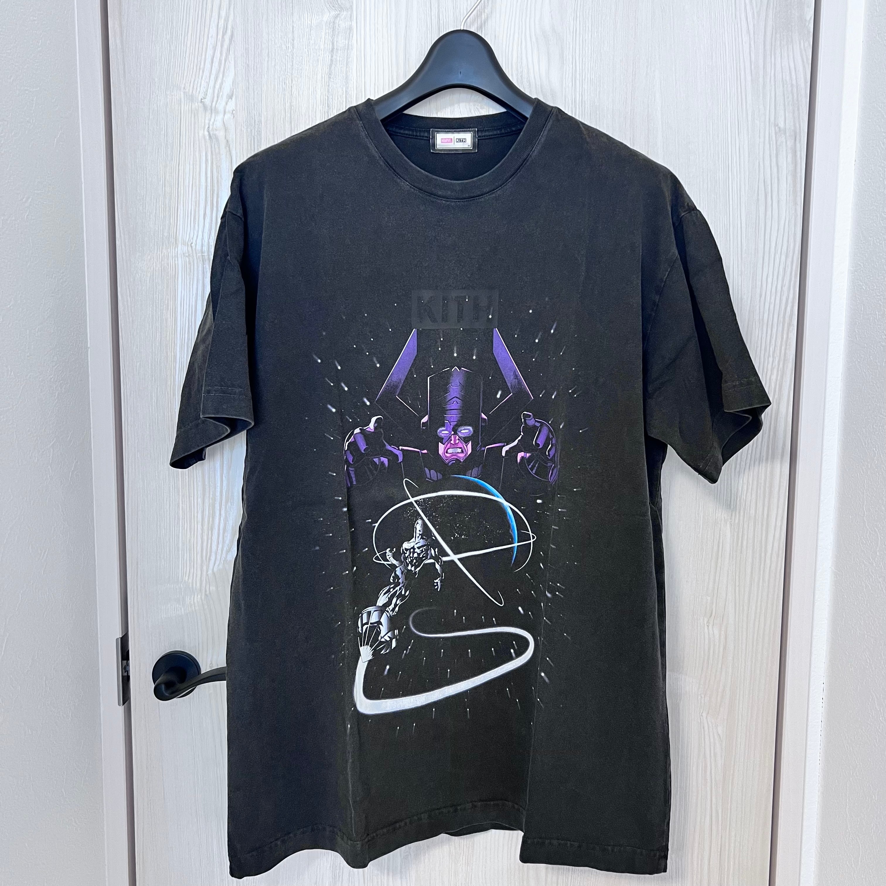 KITH x MARVEL World Destroyer Vintage Tee "Black"
