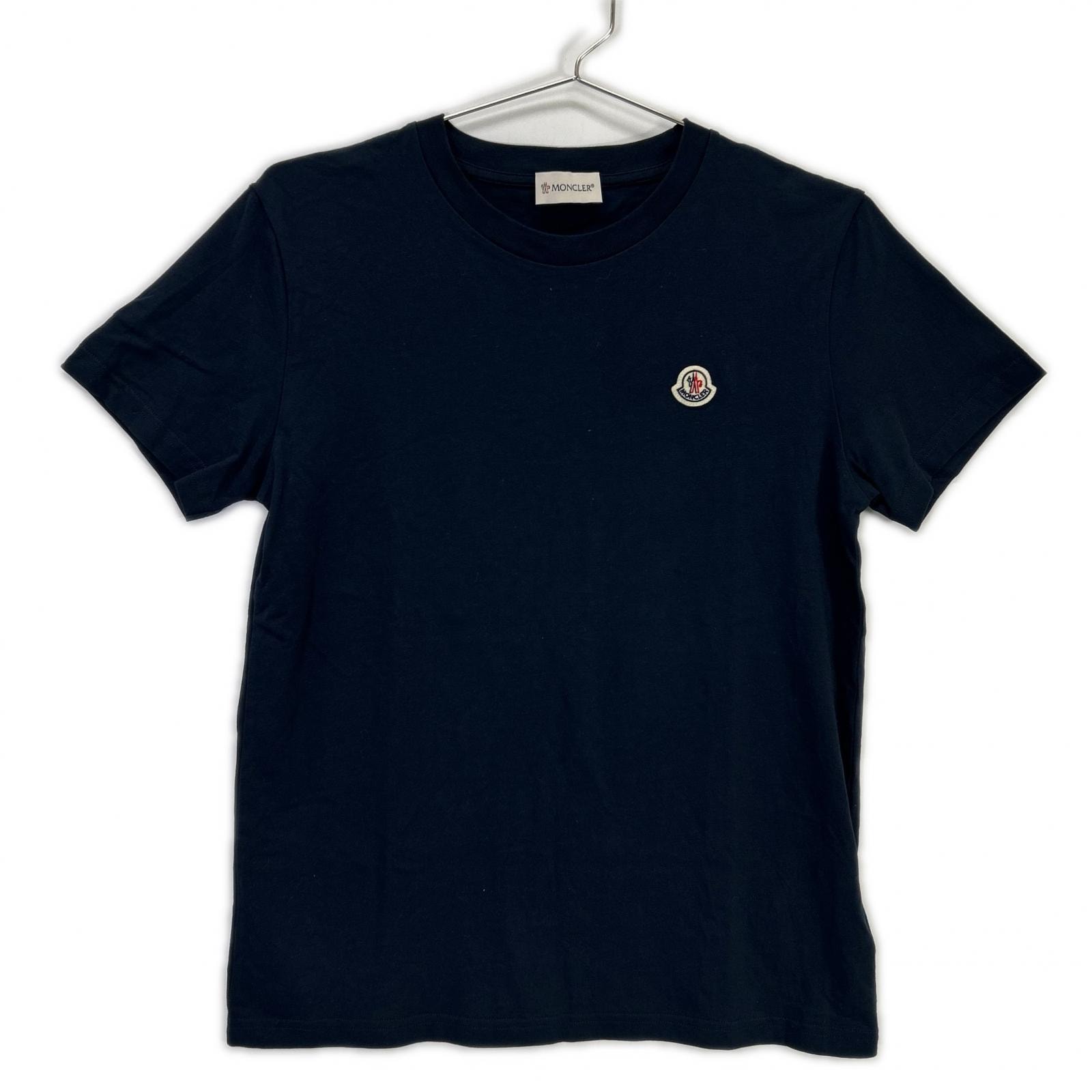 モンクレール 23年製 ネイビー MAGLIA MANICHE CORTE 14A