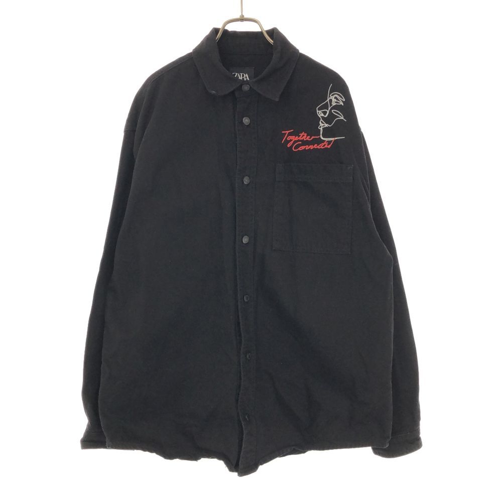 ZARA ザラ コットン シャツジャケット